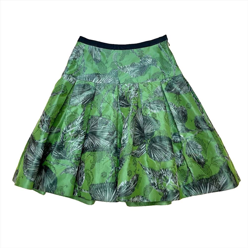 Oscar De La Renta Fall '08 Vintage Designer Skirt Made In USA Size 29"